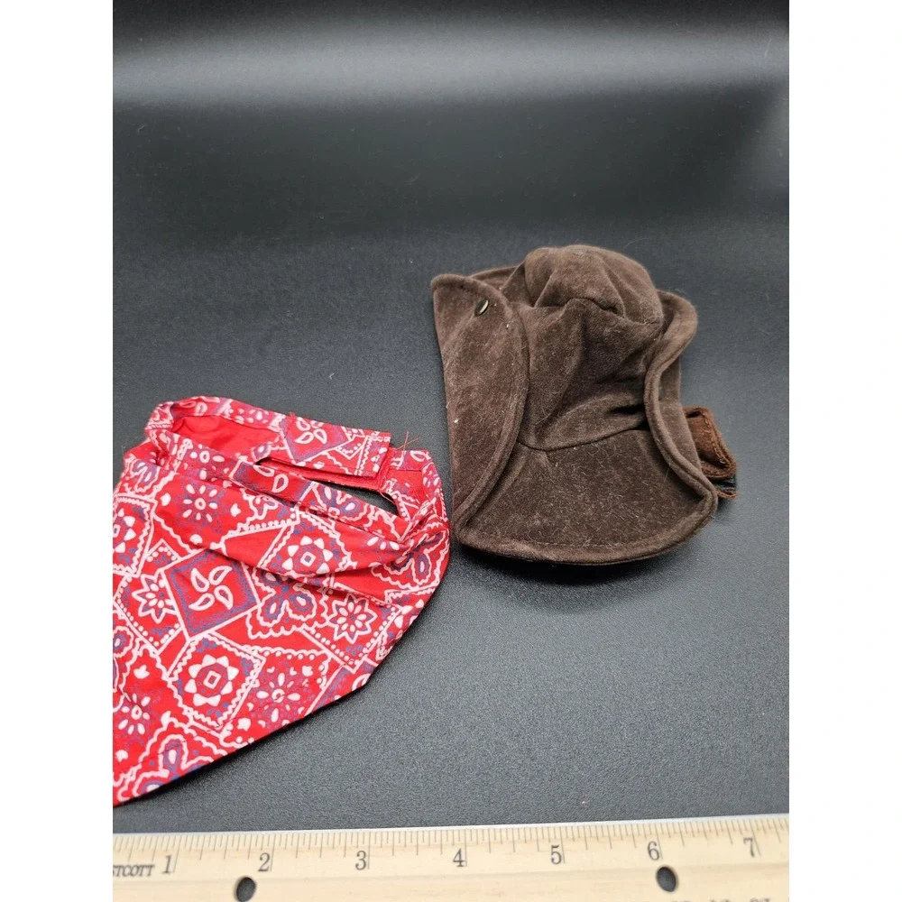 Pet Halloween Cowboy Hat &‎ Bandana Costume ~ Small Dog